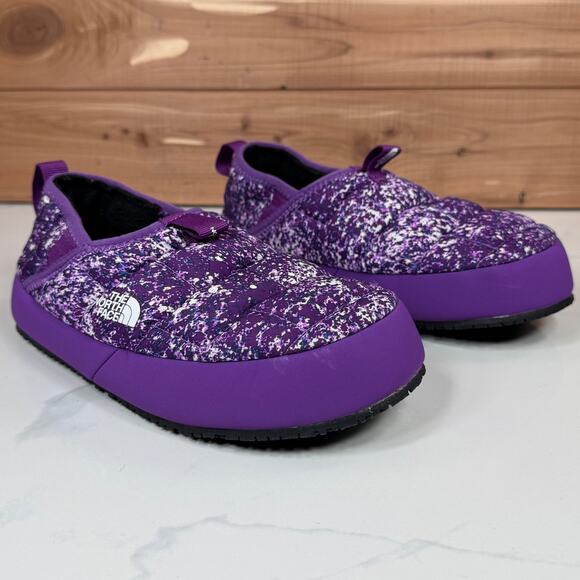 The North Face Youth THERMOBALL Traction Mules II Slippers Shoes Size 4 - Picture 4 of 13
